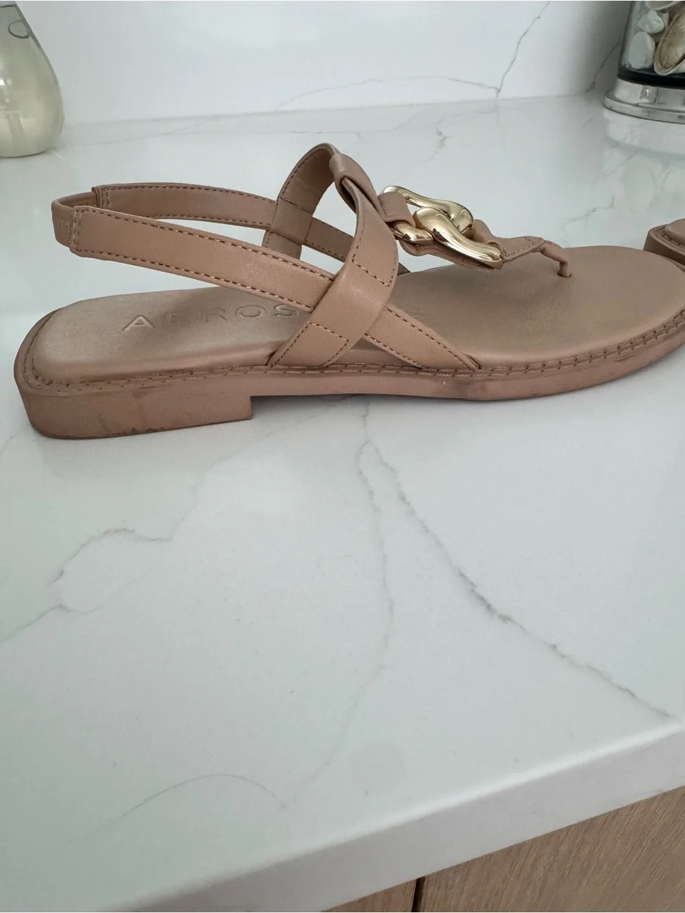 Aerosols leather sandles size 7